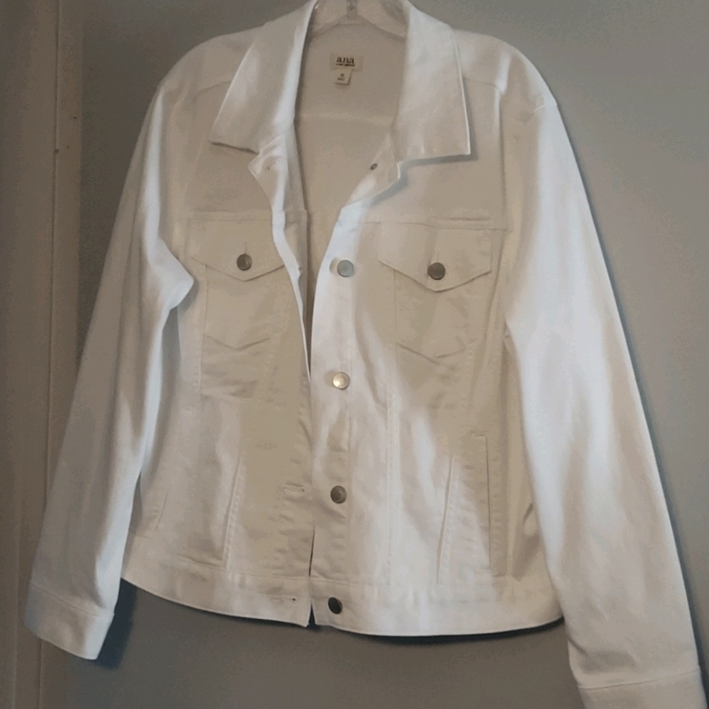 White Jean Jacket